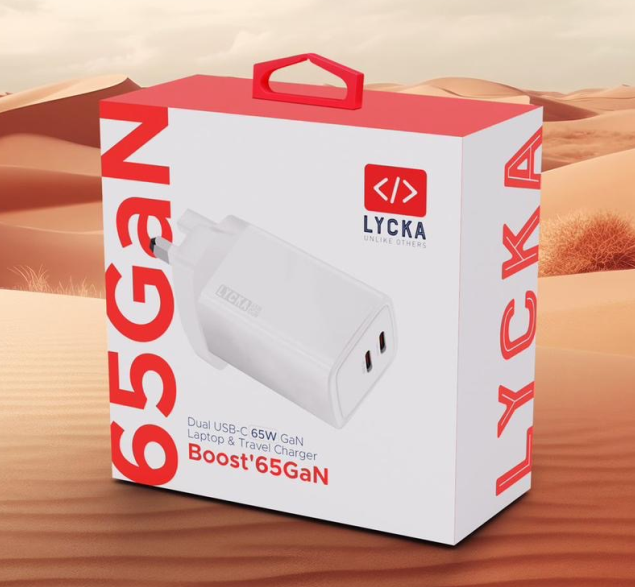 Lycka Boost 65GaN Dual USB-C 65W Charger