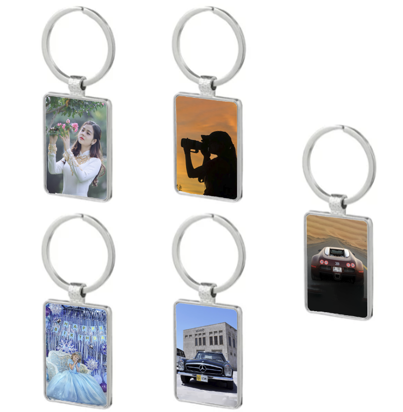 Silver Metal Key Ring