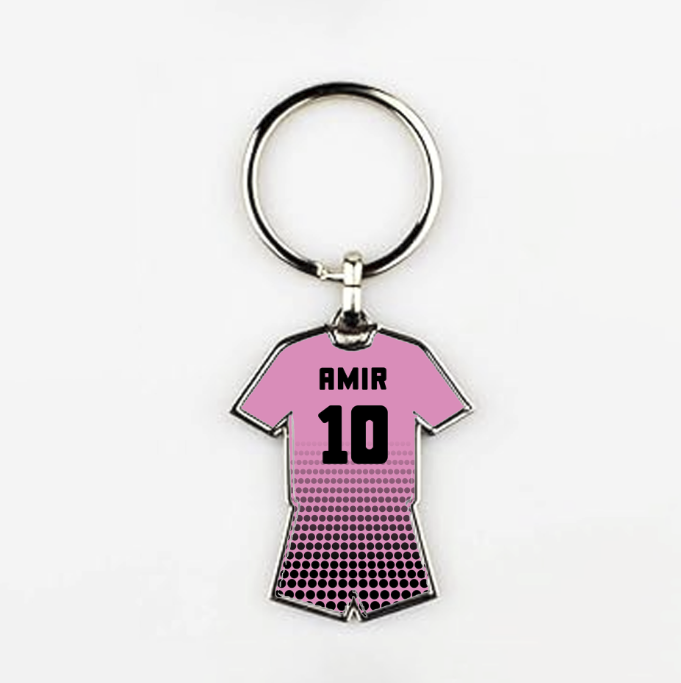 Jersey Shape Key Chain