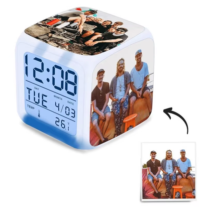 Digital Sublimation Clock With 3 Sides Printing